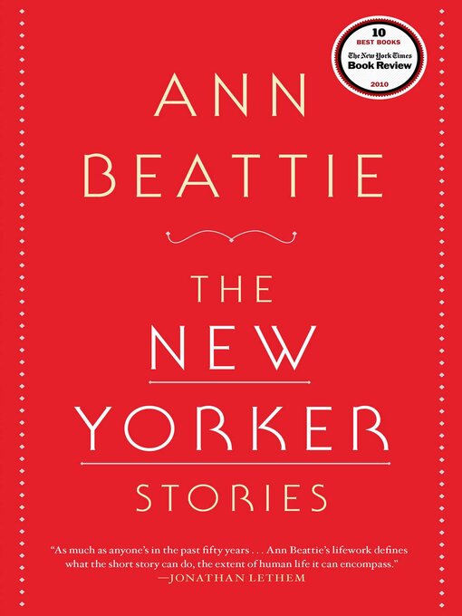 Title details for The New Yorker Stories by Ann Beattie - Wait list